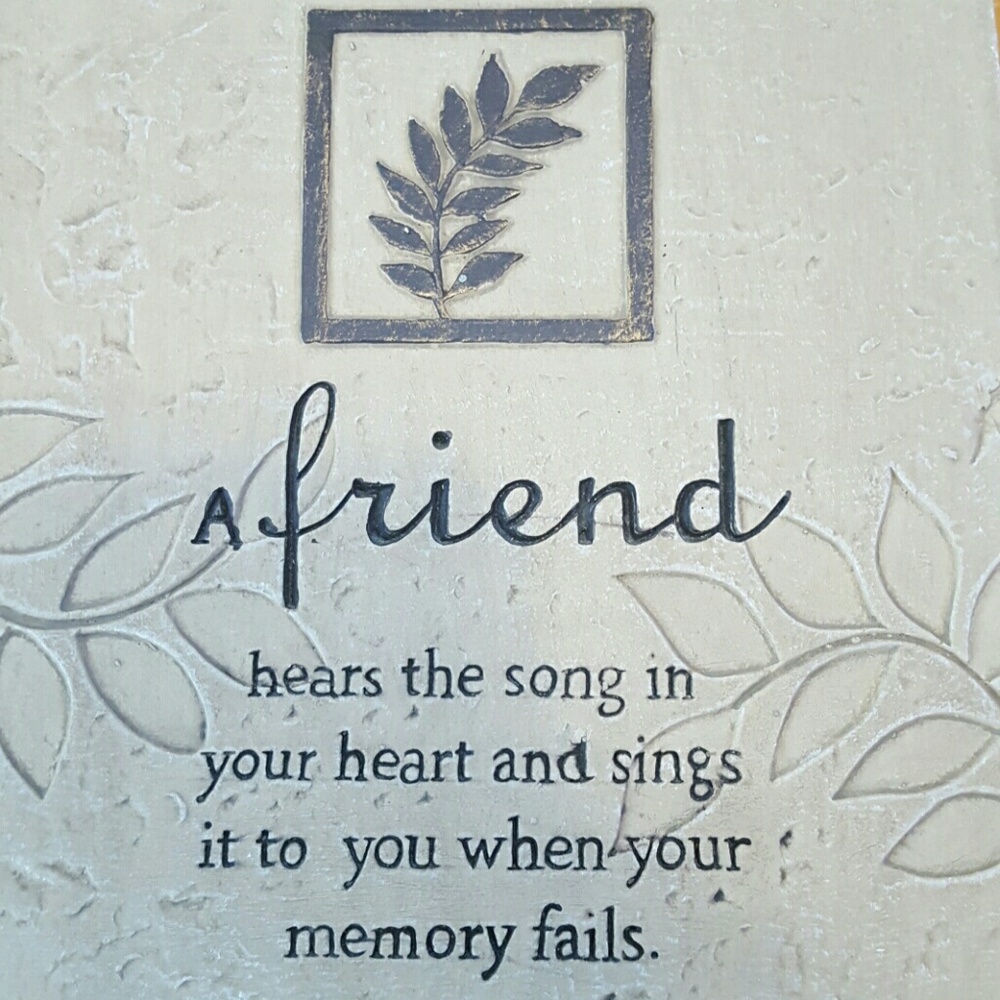 Friend plaque - Picture 4 of 6